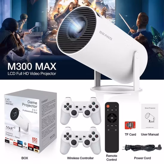 2023 Заводской прямой лазерный HD 4K домашний 7D-голограммный проектор